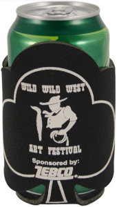 Promotional Koozies: Club Shape Can Coolies